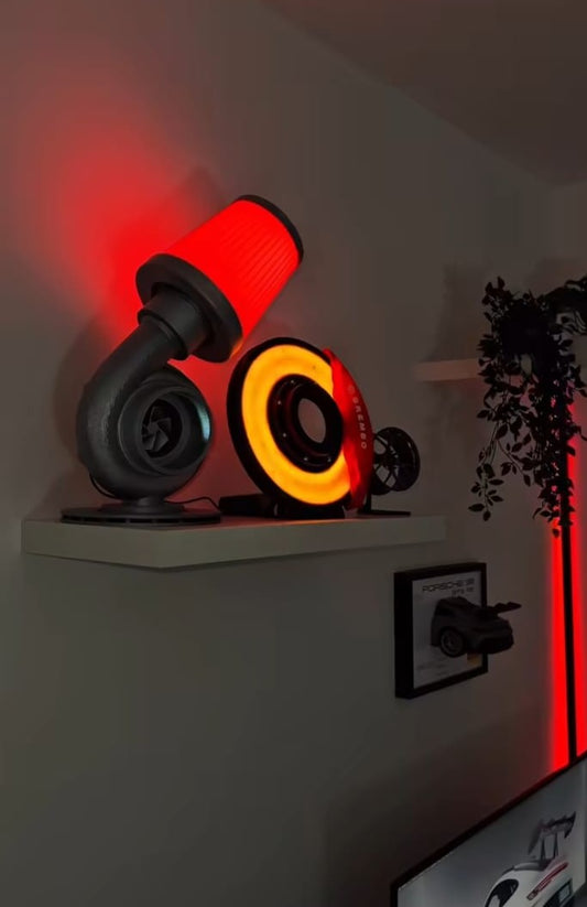 TurboFire-Turbocharger LED Masa Lambası