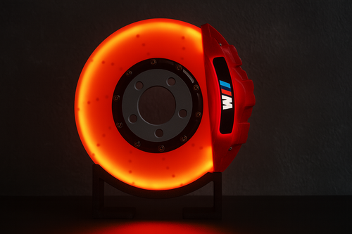 BrakeFire-Brake Disc LED Masa Lambası – Adrenalin ve Tasarım Bir Arada!