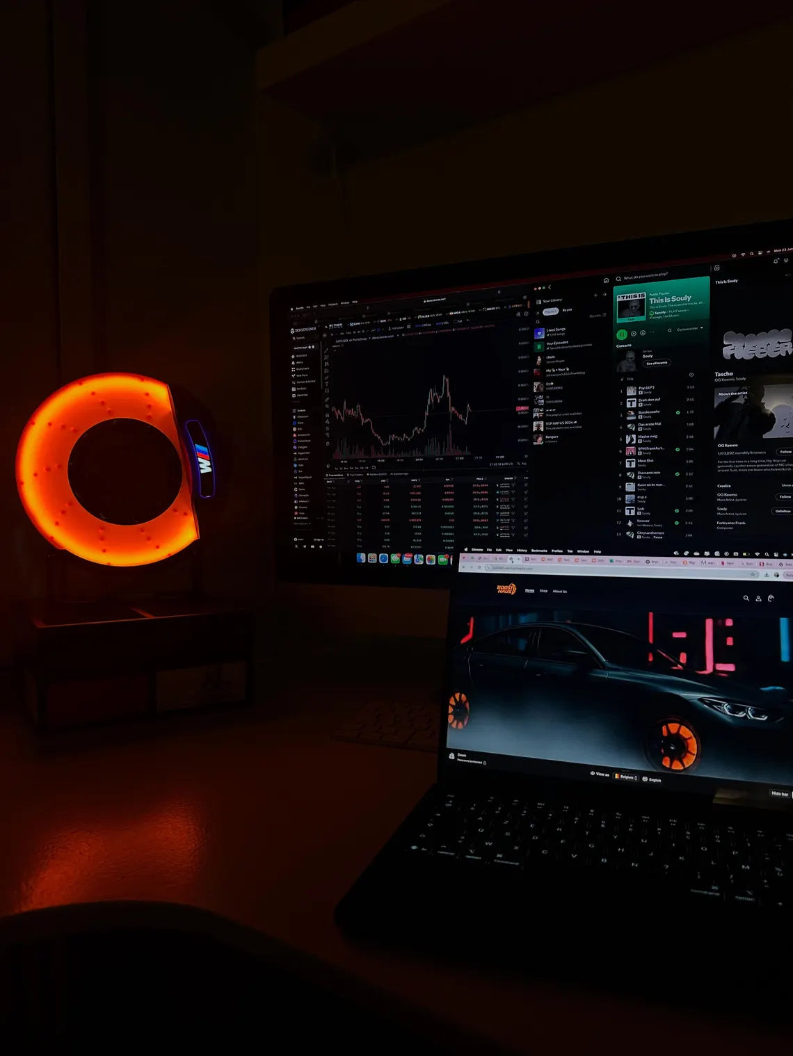 BrakeFire-Brake Disc LED Masa Lambası – Adrenalin ve Tasarım Bir Arada!