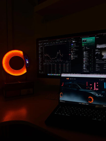 BrakeFire-Brake Disc LED Masa Lambası – Adrenalin ve Tasarım Bir Arada!